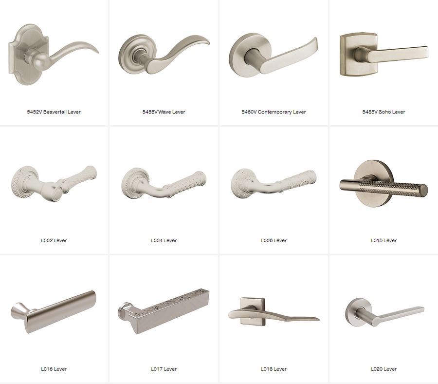 Baldwin Hardware Estate levers